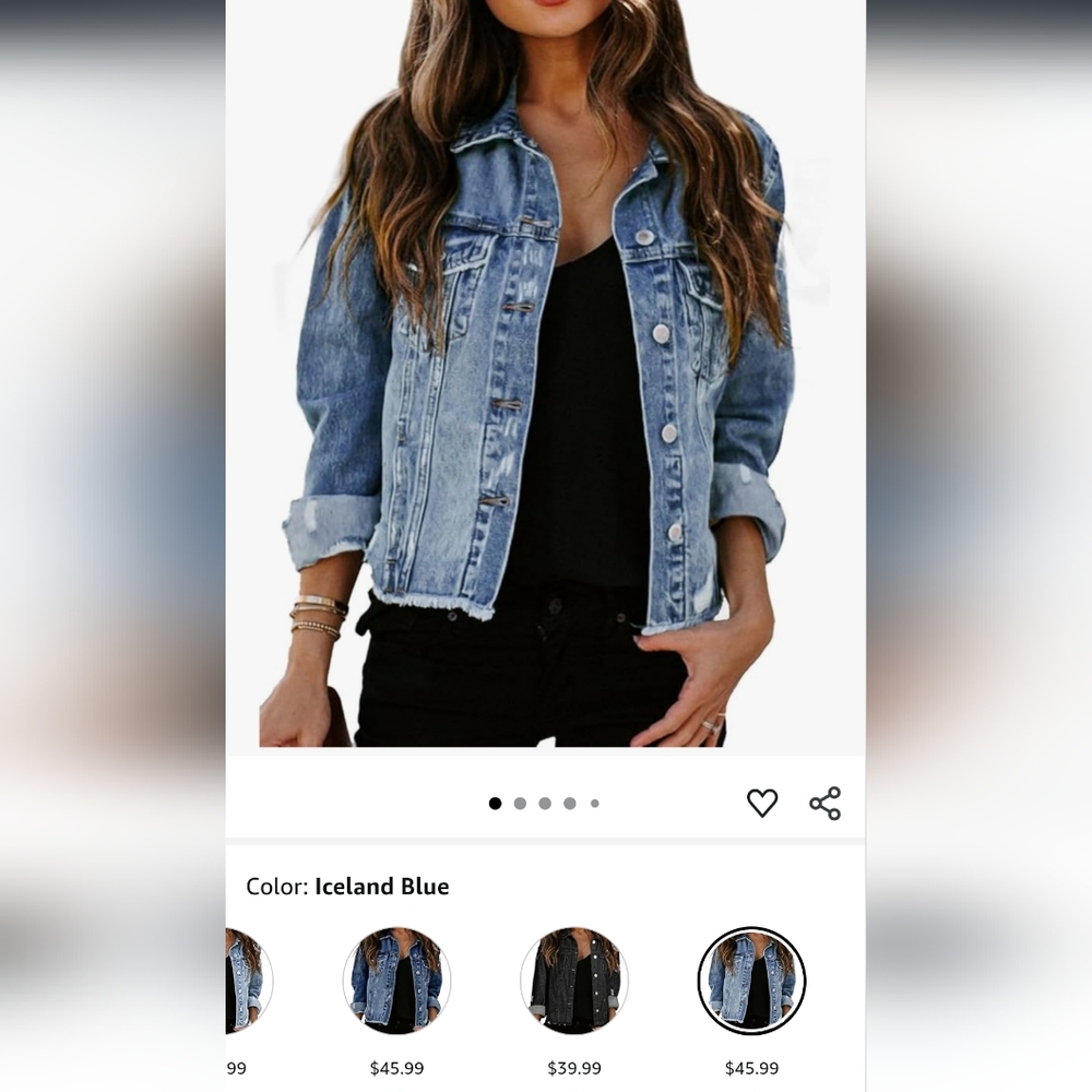 Stylish Blue Denim Jacket